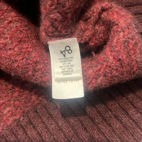 Bonobos merino - Yak wool blend  slim fit sweater - Picture 4 of 7